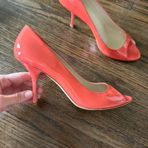 Prada Coral Peep-Toe - Picture 4 of 4